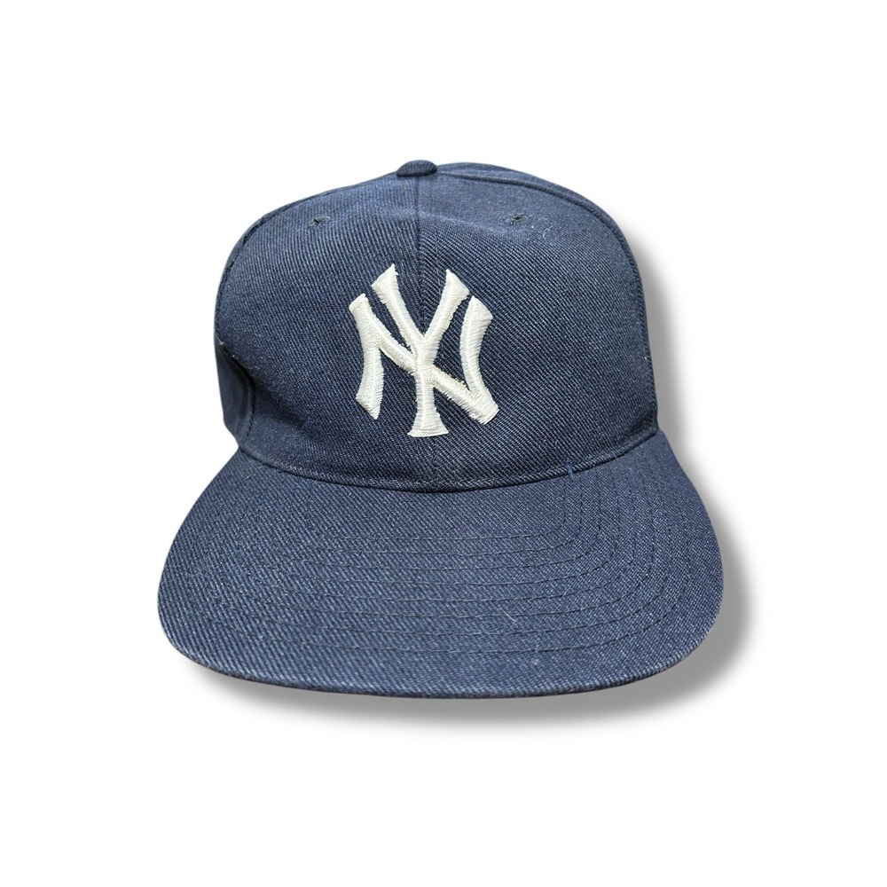 Vintage Drew Pearson Wool Blend NY Yankees Fitted Hat Size 7‎